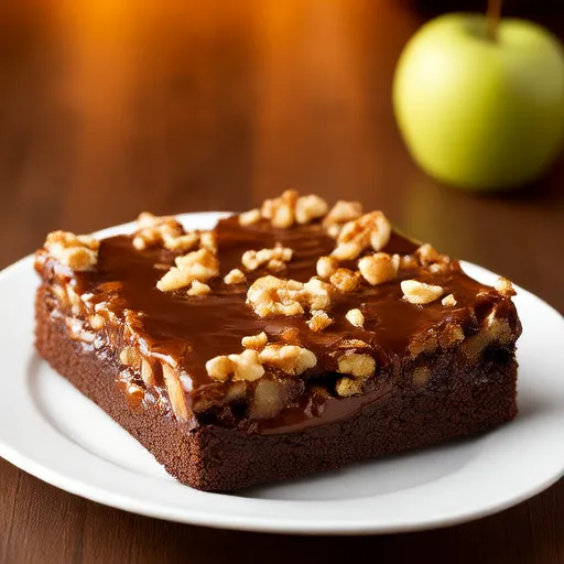 Brownies de manzana