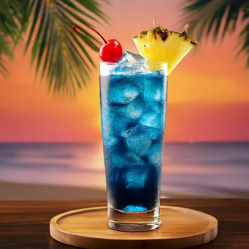 Koktail Blue Hawaiian