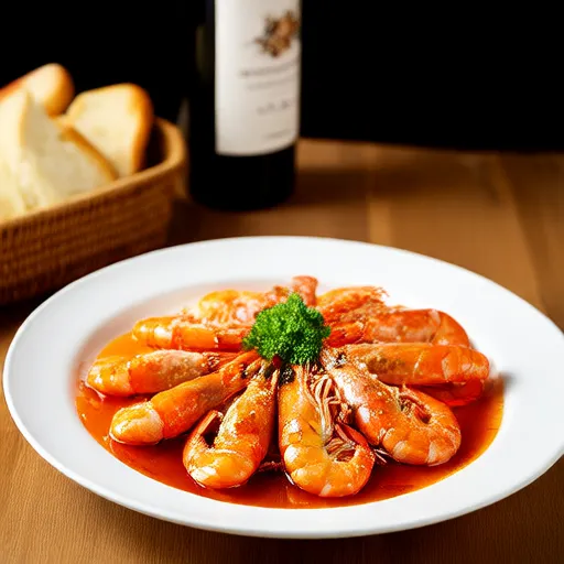 Simple Lobster Scampi traducido como 'Langosta Scampi Sencilla'
