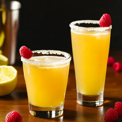 Sparkling PB&J Sidecars