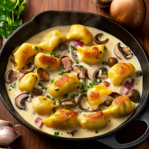 Ham and Pierogies