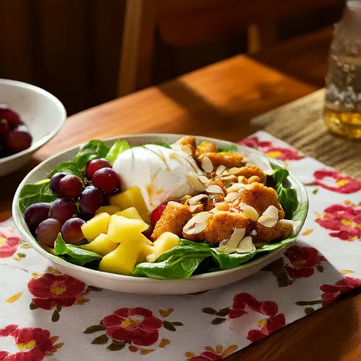 Salade de poulet hawaïenne