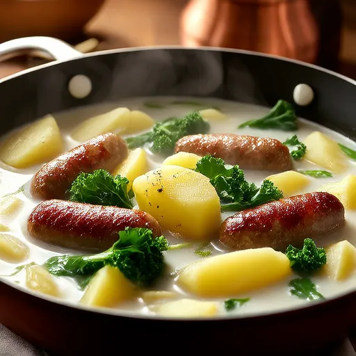 Wurst-Kartoffel-Grünkohl-Suppe