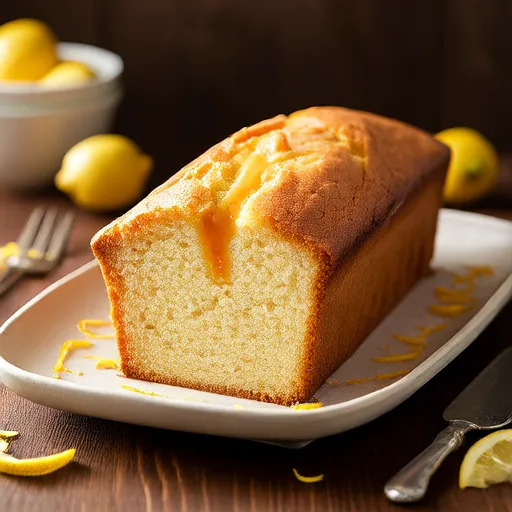 4 Ingredient Lemon Pound Cake