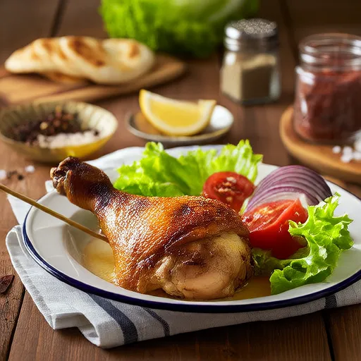 Facili Gyros di Pollo Arrosto al Forno