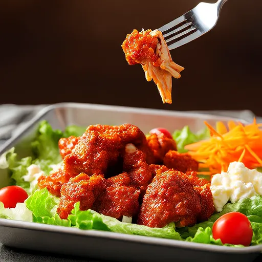 Salada de Frango Buffalo Fácil