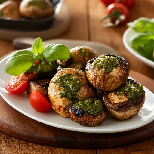 Savannah's Best Marinated Portobello Mushrooms