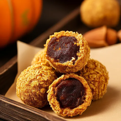 Pumpkin-Almond-Date Balls