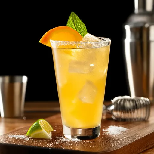 Italian Amaretto Margaritas On the Rocks