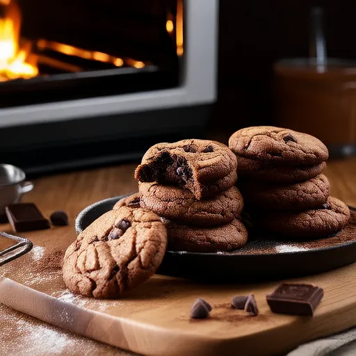 Chocolate Truffle Cookies