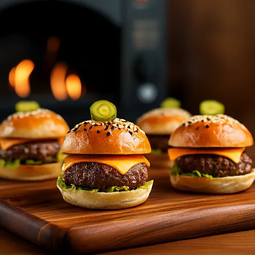 Kleine Big Mac Häppchen