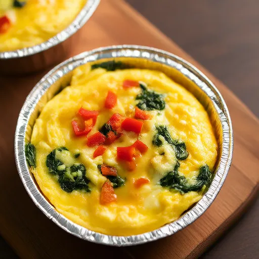 Omelets Individuales para Chicas Saludables