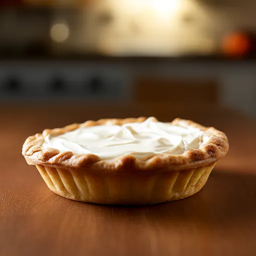 Pumpkin Pie with Vanilla Meringue