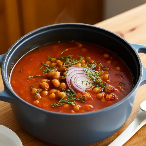 Soupe aux Légumes et Lentilles