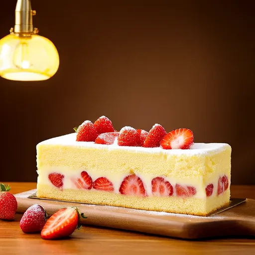 Strawberry Cream Cheese Pound Cake