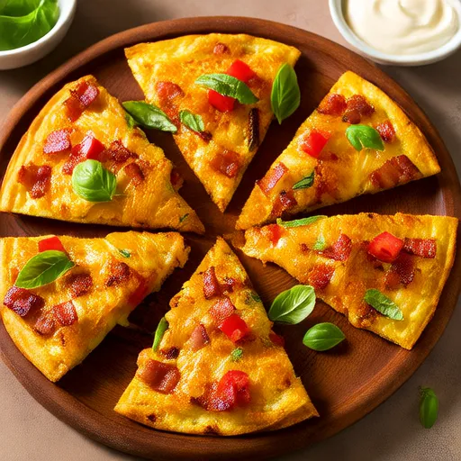 Bacon and Tomato Quesadillas