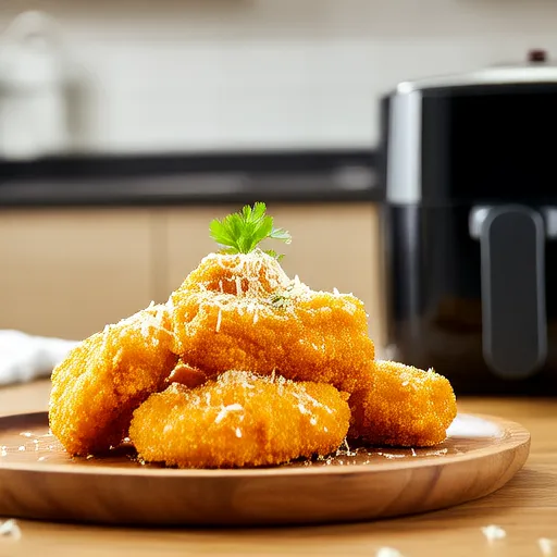 Bites Ayam Parmesan Penggorengan Udara