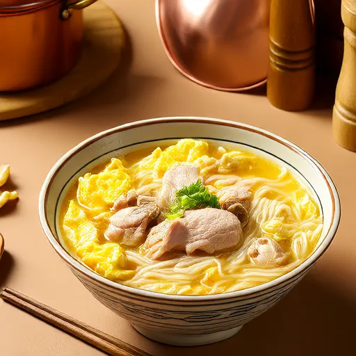 慢炖鸡肉面