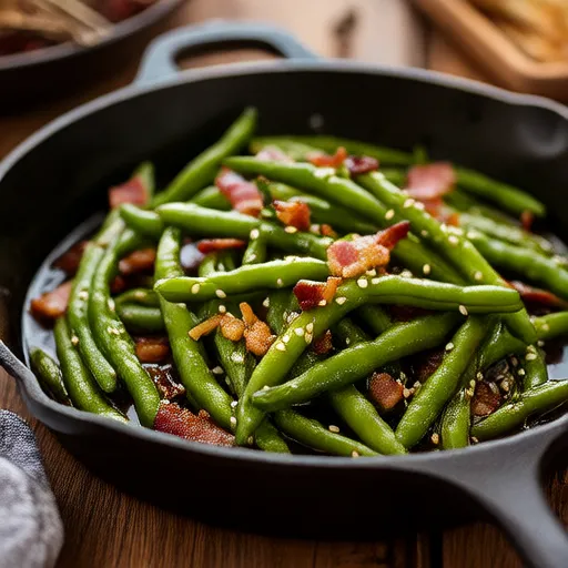Haricots verts millionnaires