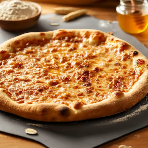 Impasto per pizza integrale e miele