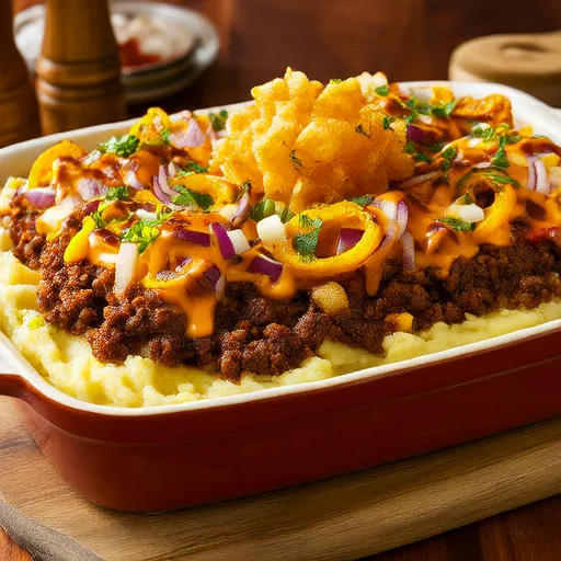 Cowboy Mashed Potato Casserole