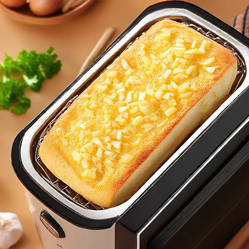 Bánh Mì Tỏi Bằng Máy Làm Bánh Mì