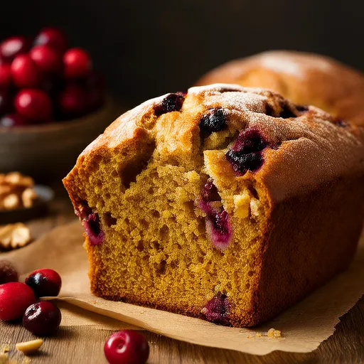 Pumpkin Cranberry Bread