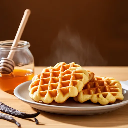 Gaufres à la farine d'amande