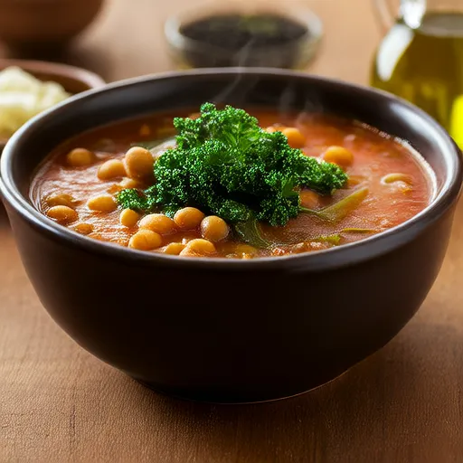 Minestrone aux lentilles
