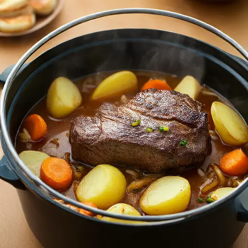 Instant Pot Pot Roast with Potatoes and Carrots