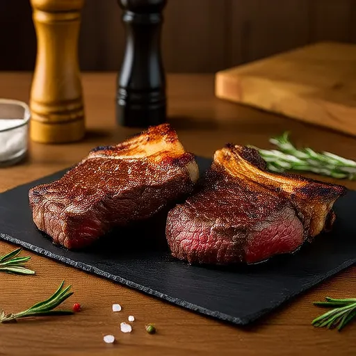 Air Fryer Rib-Eye Steak
