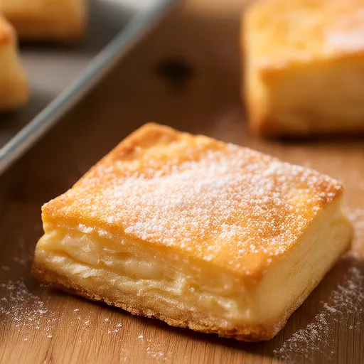 Basit Shortbread Kareleri