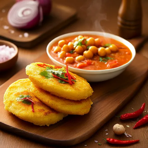 Hint Chole Aloo Tikki