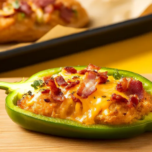 Peynirli ve Pastırmalı Jalapeno Rellenos