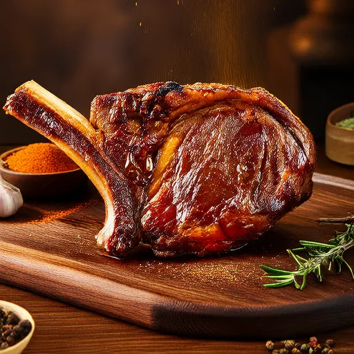 Smoky Grilled Pork Chops