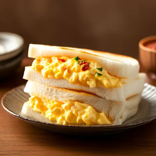 日式鸡蛋沙拉三明治