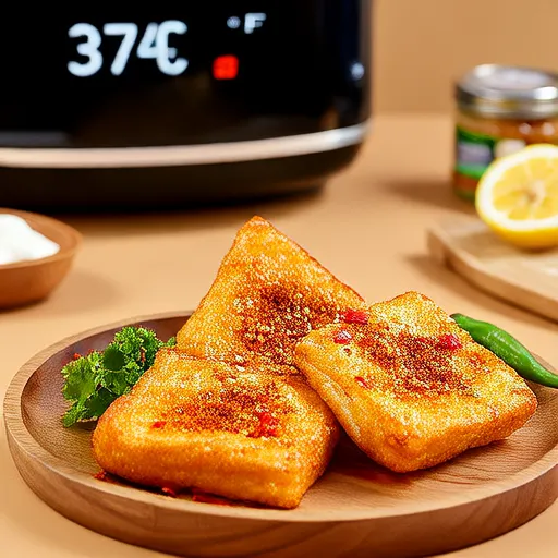 Air Fryer Tofu Milanesa