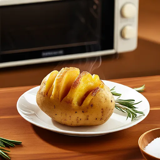 Batata Assada no Micro-ondas