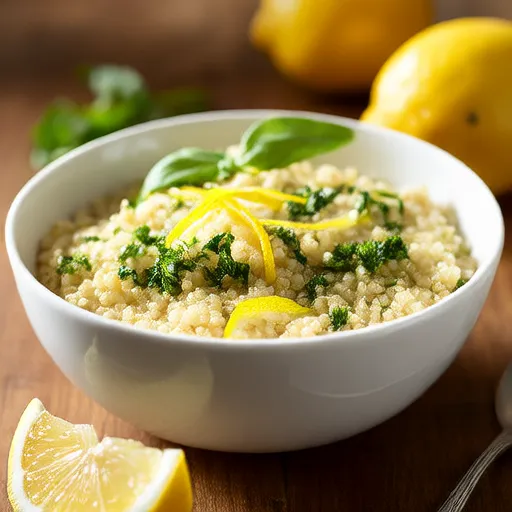 Quinoa dengan Lemon dan Herba