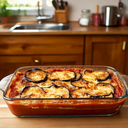 Grandma's Italian Eggplant Parmigiana