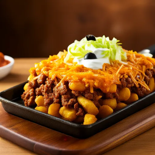 Tater Tot Taco Casserole with Queso