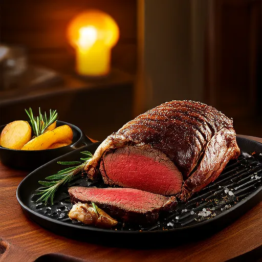 Prime Rib lento e a bassa temperatura
