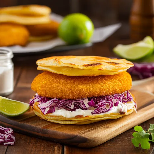 Tacos de Peixe com Bacalhao Assado
