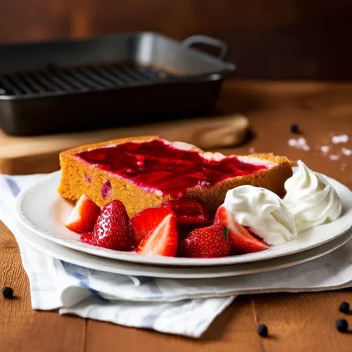 Erdbeer-Sahne-Torte mit Balsamico