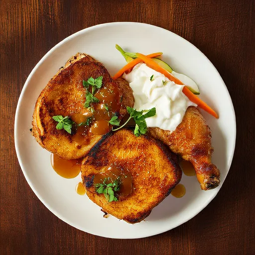 Toast di Coscia di Pollo