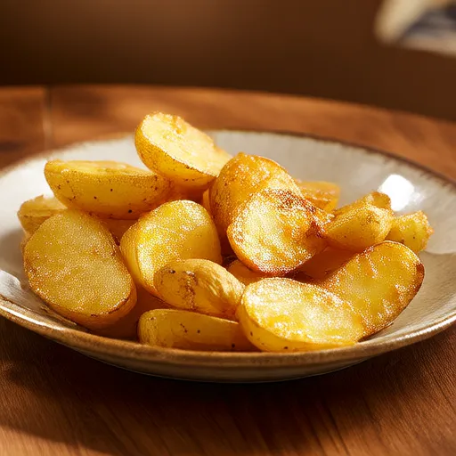 Oven-Baked Potato Slices
