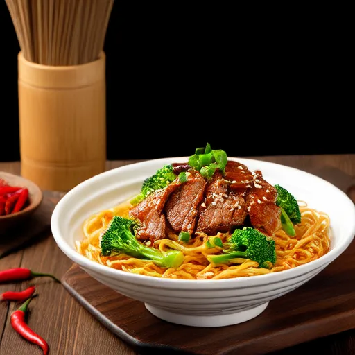 Beef and Broccoli Ramen Stir Fry