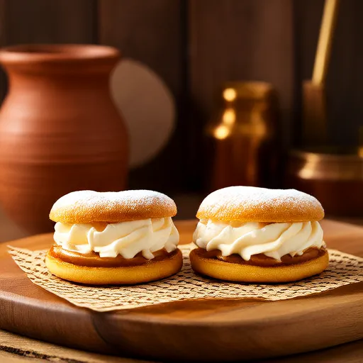 Peruvian Alfajores with Manjar Blanco