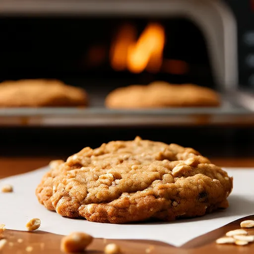 Galletas de Avena con Mantequilla de Maní