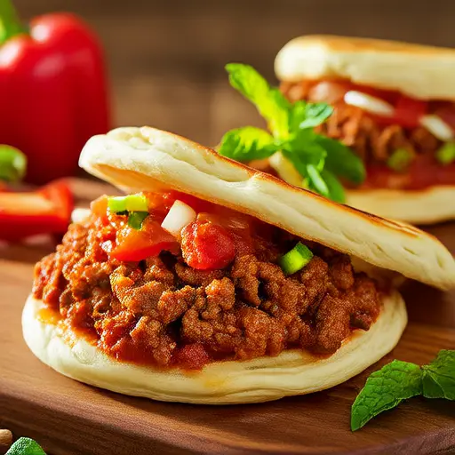 Lahmahjoon (Armenian Pizza)